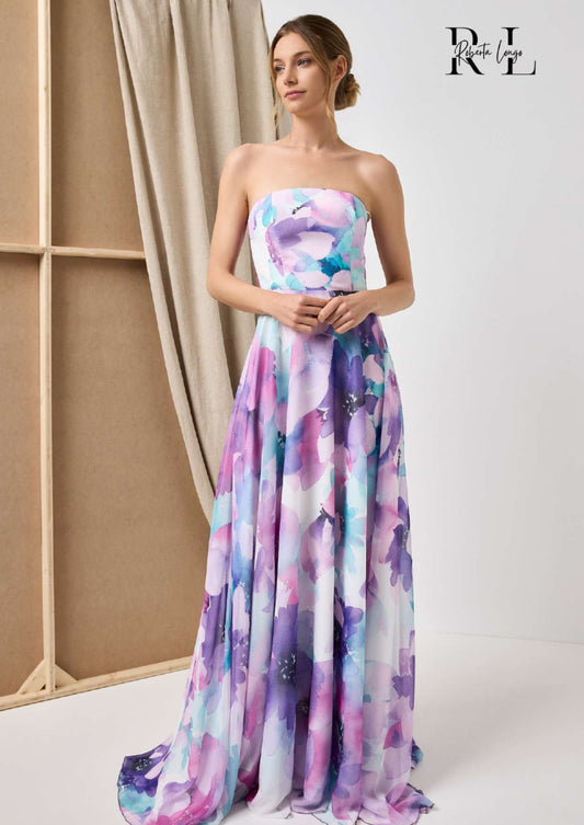 Abito senza spalline